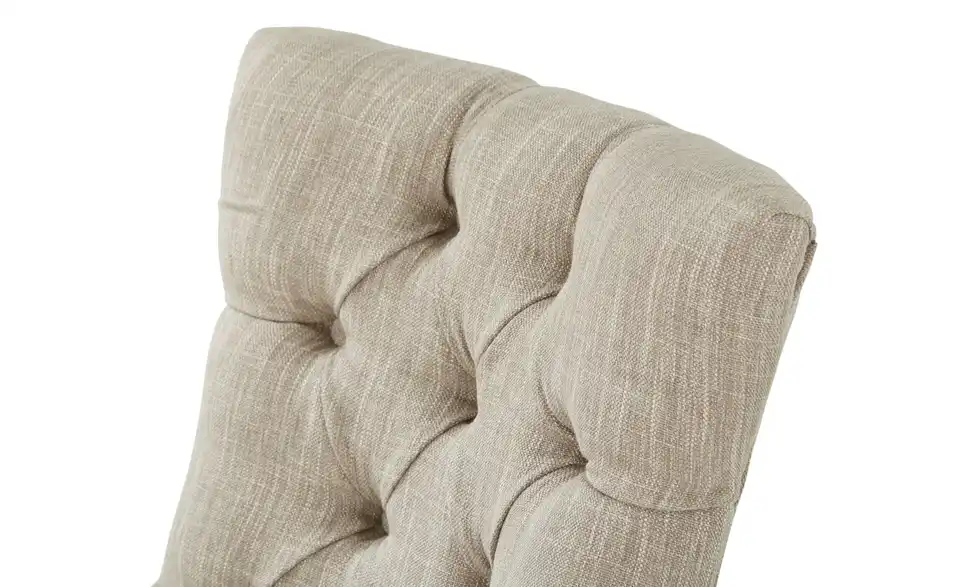 Polsterstuhl mit Holz-Beinen Hennig BHT 56|98|66 cm, Webstoff