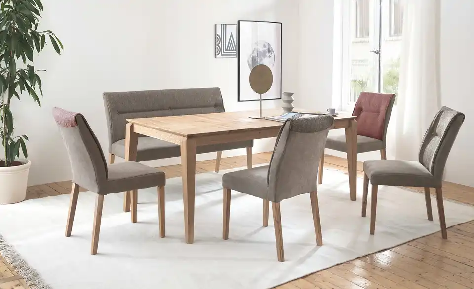 Woodford Massivholztisch Malta BHL 90|76|140 cm