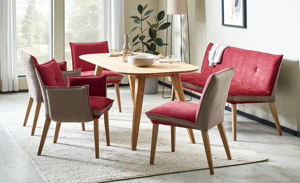 Woodford Esszimmerstuhl Sunna BHT 52|87|65 cm, Webstoff