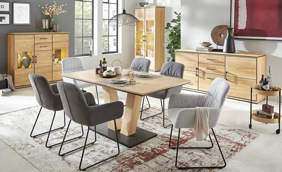 Esstisch ausziehbar 1593 BHL 90|76|140 cm