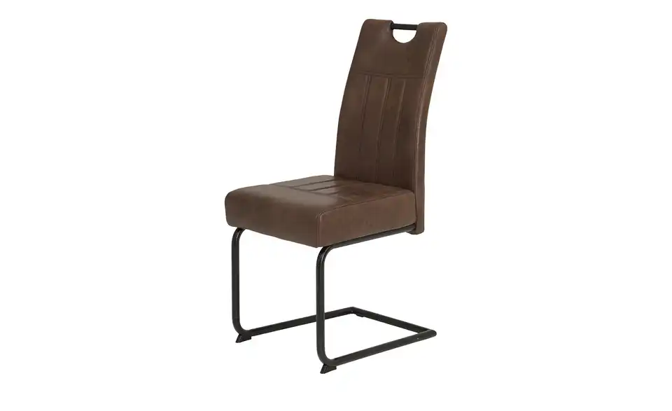 Schwingstuhl Bert BHT 43|99|60 cm, Mikrofaser