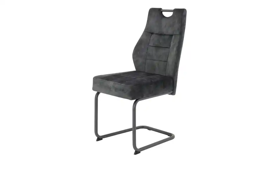 Schwingstuhl Leon BHT 45|98|63 cm, Samt