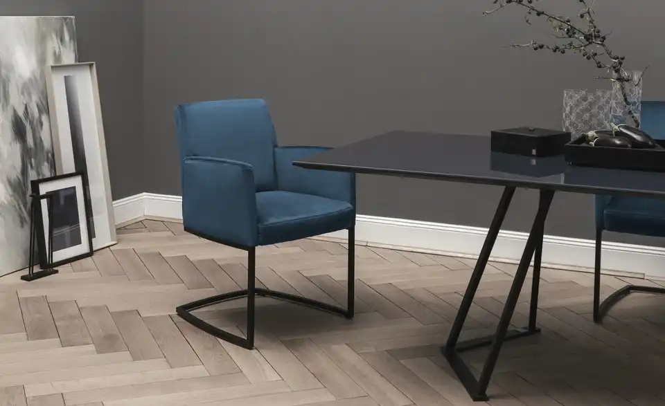 JOOP! Glas-Säulentisch Swing BHL 100|75|200 cm