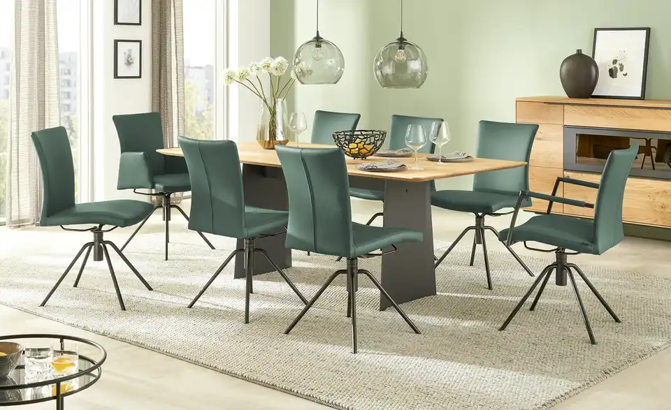 Musterring Esszimmerstuhl Helmond BHT 57|91|58 cm, Leder