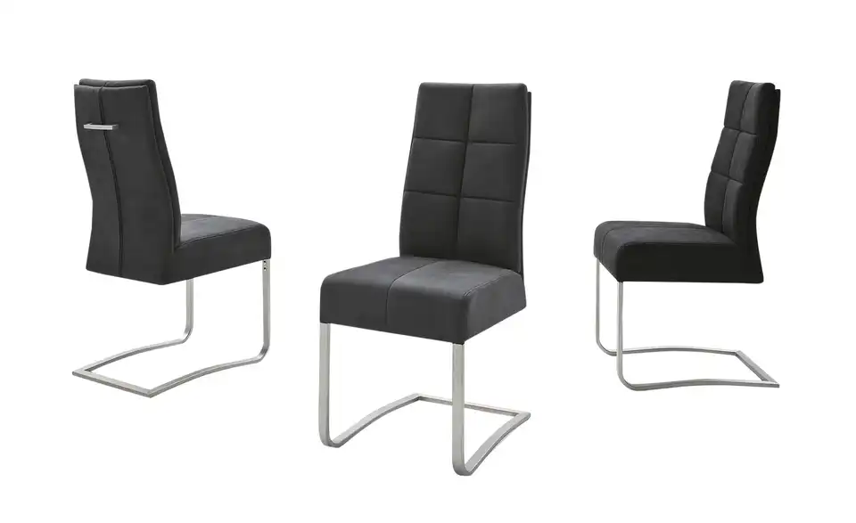 Freischwinger mit Griff Valas BHT 46|102|61 cm, Mikrofaser