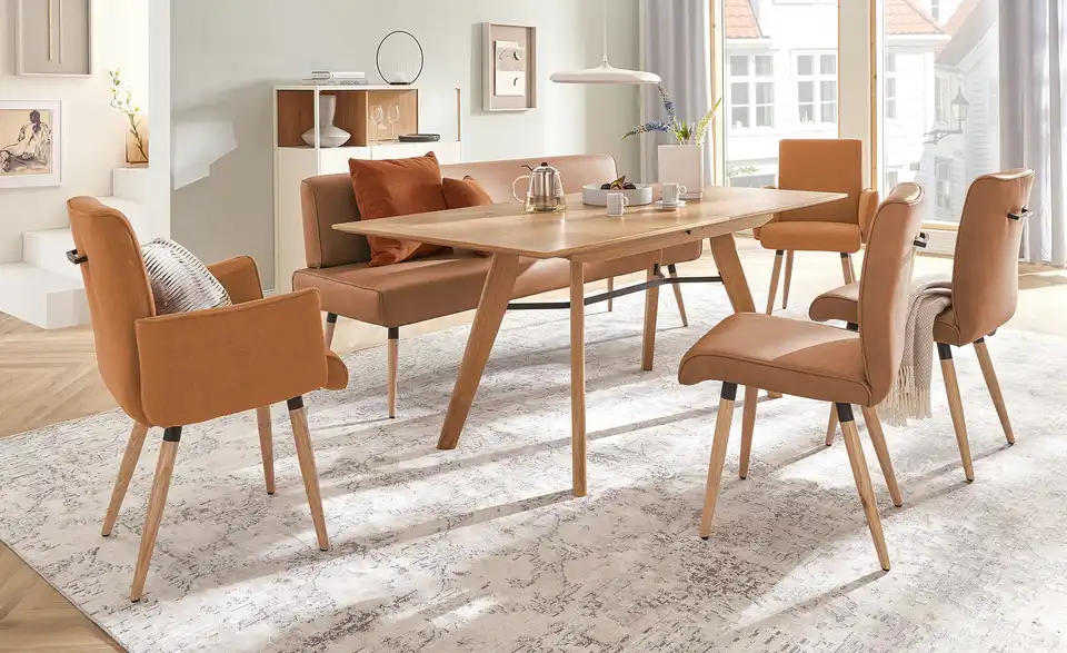 Polsterstuhl mit Griff 4402 BHT 48|91|62 cm, Mikrofaser