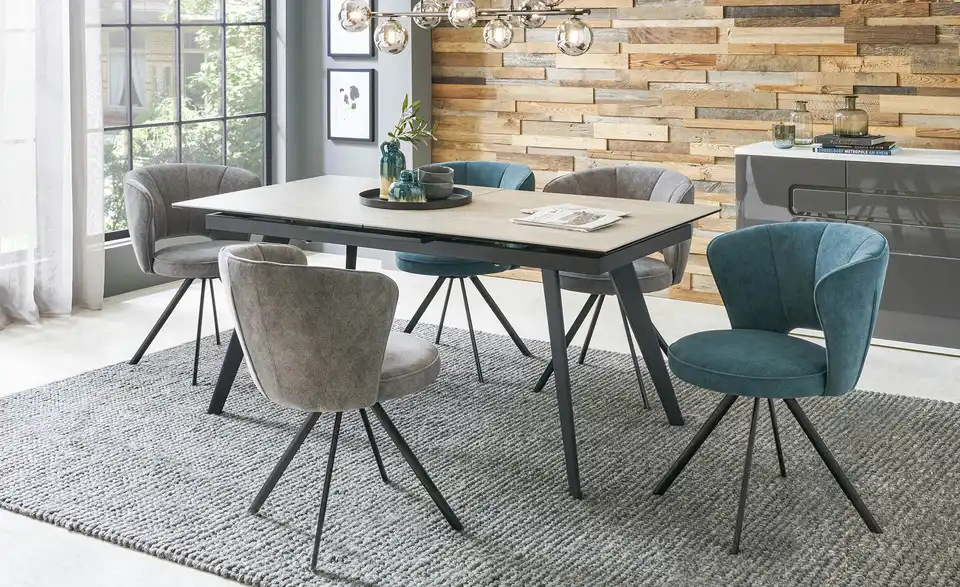 uno Keramiktisch ausziehbar Talia BHL 89,6|76|170 cm