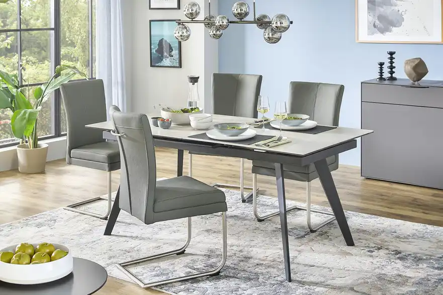 uno Keramiktisch ausziehbar Talia BHL 89,6|76|170 cm