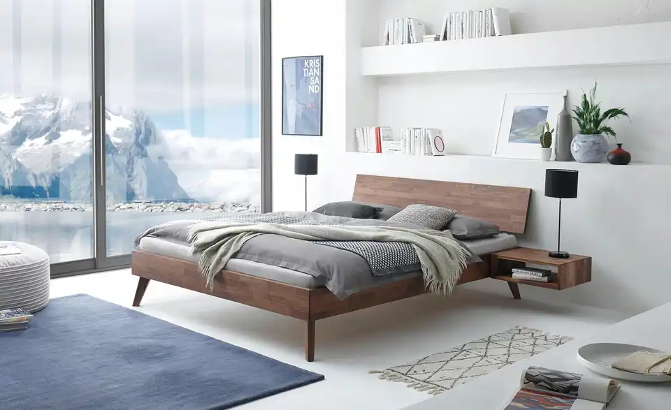 HASENA Massivholzbett Ancona BHL 186|74|214 cm