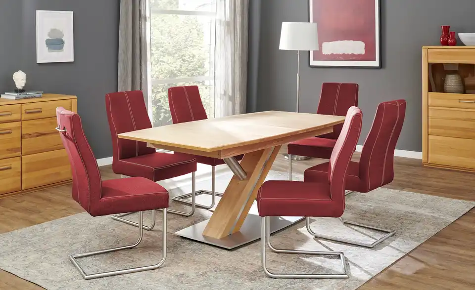 Woodford Schwingstuhl Tessa BHT 46|97|59 cm, Webstoff