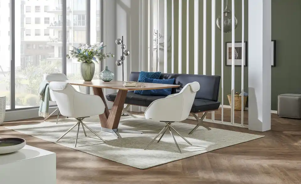 KOINOR HPL Säulentisch Dining System 1 BHL 100|76|220 cm