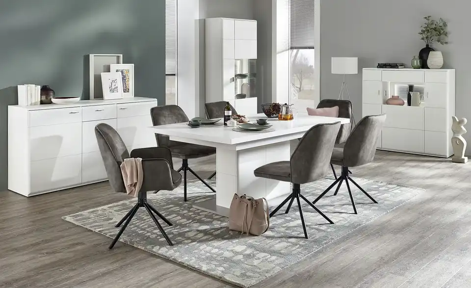 uno Esszimmerstuhl drehbar Ramina BHT 60|89|64 cm, Velours