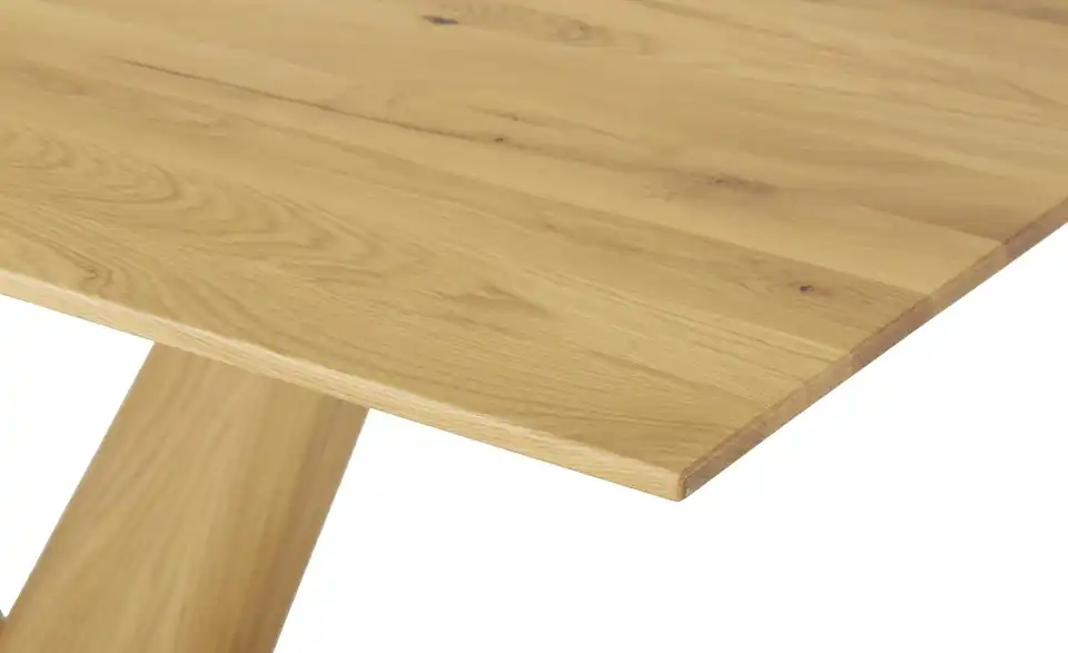 KOINOR Säulentisch massiv Dining System 3 BHL 80|76|120 cm