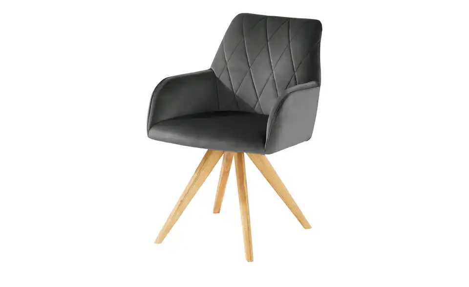 Woodford Armlehnstuhl Bristol BHT 60|88|67 cm, Samt