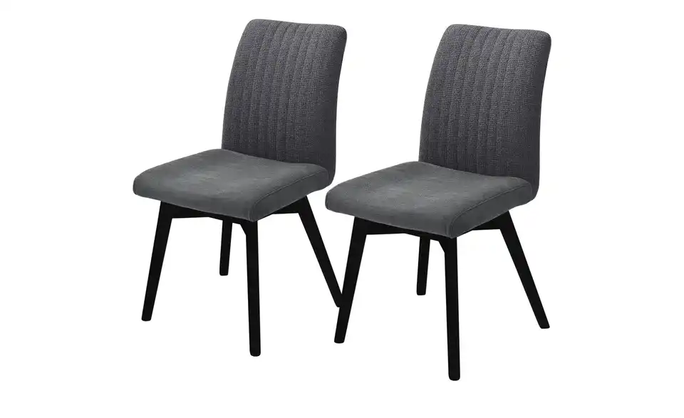 Woodford 2er Set Polsterstuhl im 2er Set Menda BHT 47|88|69 cm, Webstoff