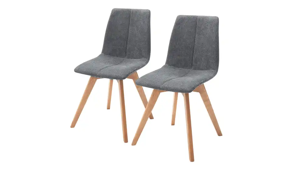 Woodford Esszimmerstuhl im 2er Set Marven BHT 47|87|52 cm, Webstoff