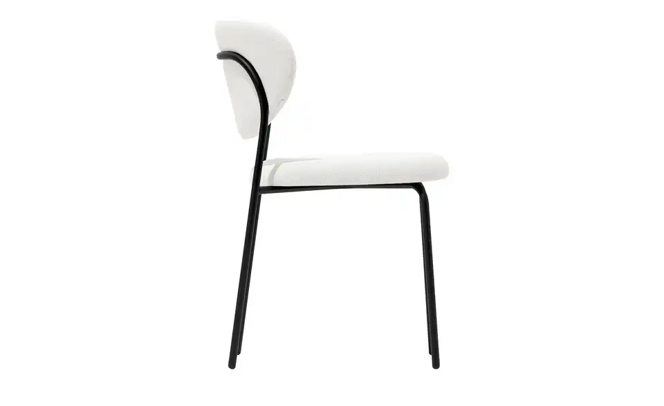 Connubia Polsterstuhl Cozy BHT 50|80,5|54 cm, Webstoff