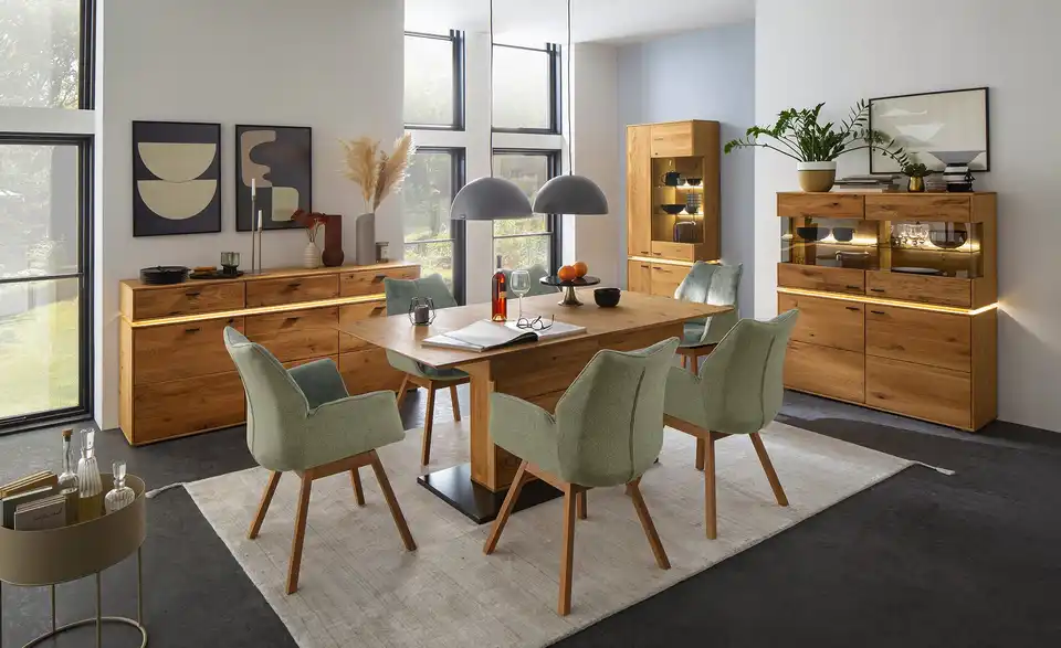 Woodford Esstisch Moris BHL 100|77|180 cm