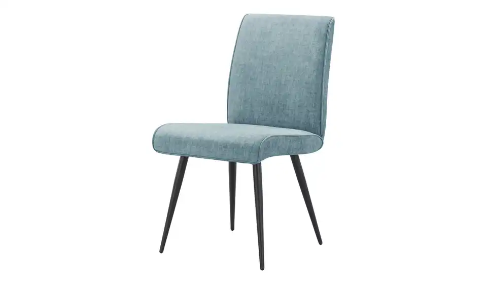 Polsterstuhl mit Griff 4402 BHT 48|91|60 cm, Mikrofaser in Samt-Optik