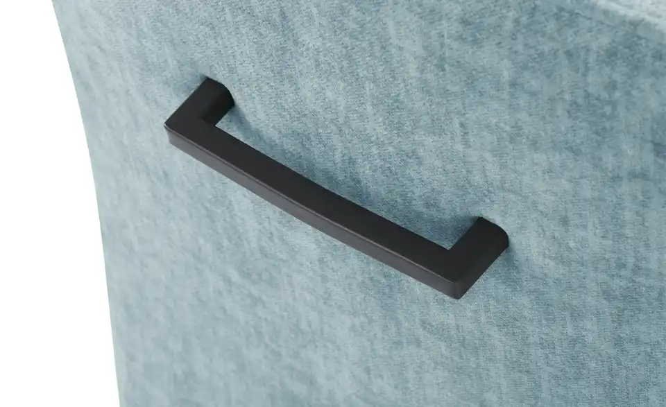 Polsterstuhl mit Griff 4402 BHT 48|91|60 cm, Mikrofaser in Samt-Optik