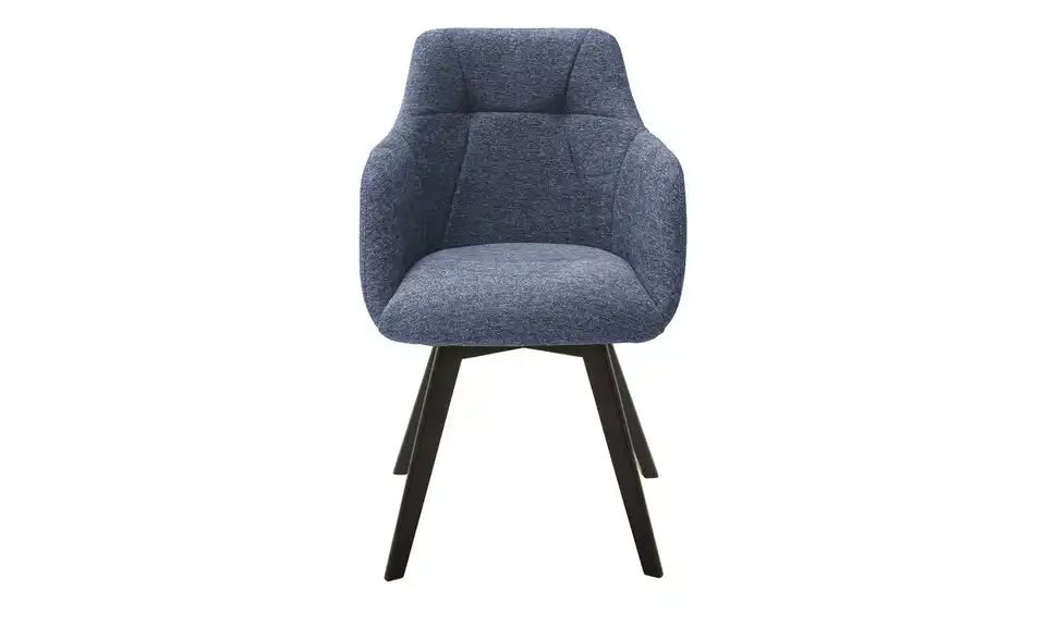 Dine + Mine Armlehnstuhl mit Steppung im Rücken Nador BHT 57|84|65 cm, Webstoff