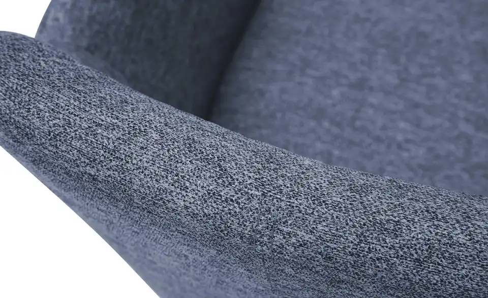 Dine + Mine Armlehnstuhl mit Steppung im Rücken Nador BHT 57|84|65 cm, Webstoff