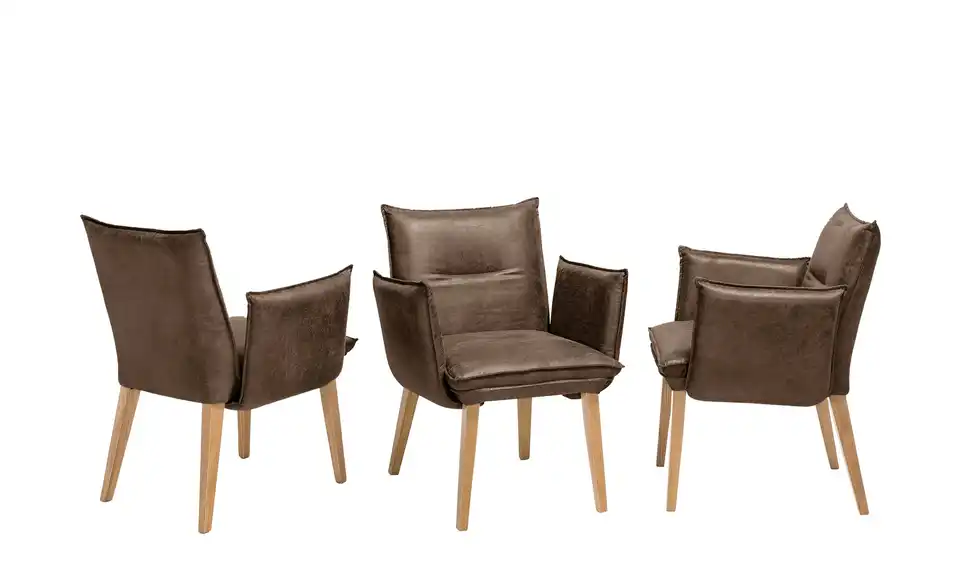 Woodford Esszimmerstuhl Sunna BHT 73|87|65 cm, Mikrofaser