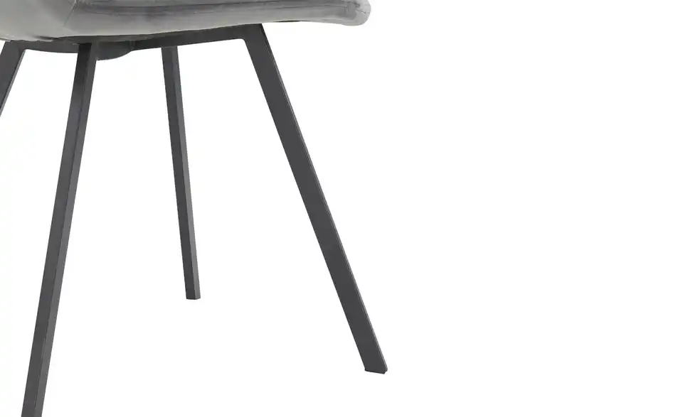 Stuhl Timo BHT 46|84,5|56,5 cm, Samt