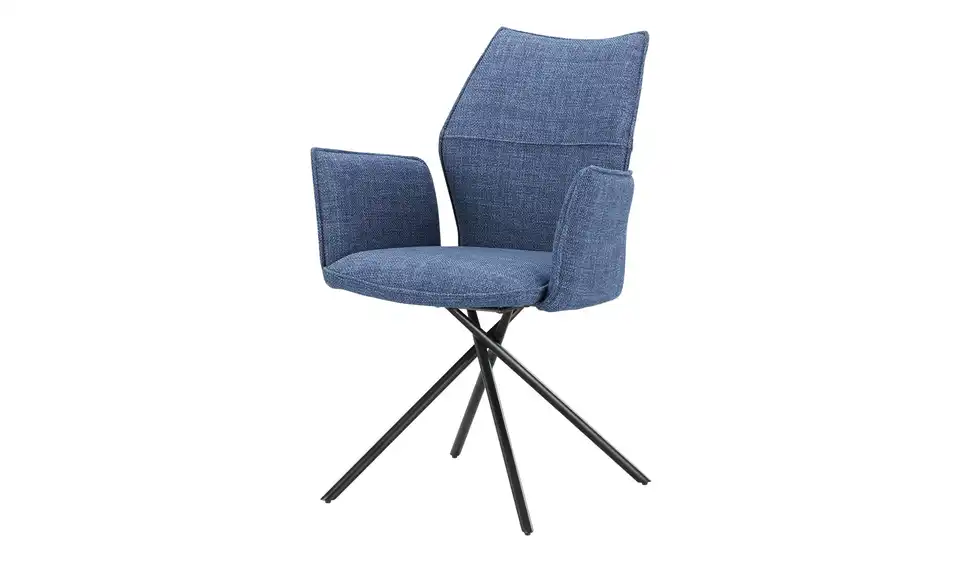 uno Esszimmerstuhl drehbar Gundis BHT 61|90,5|60,5 cm, Webstoff grob