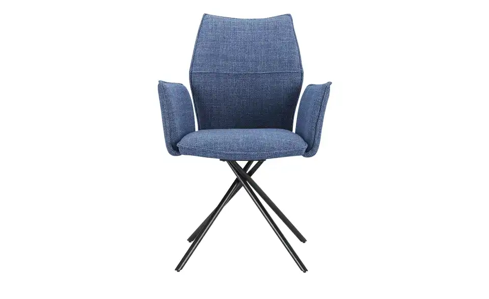 uno Esszimmerstuhl drehbar Gundis BHT 61|90,5|60,5 cm, Webstoff grob