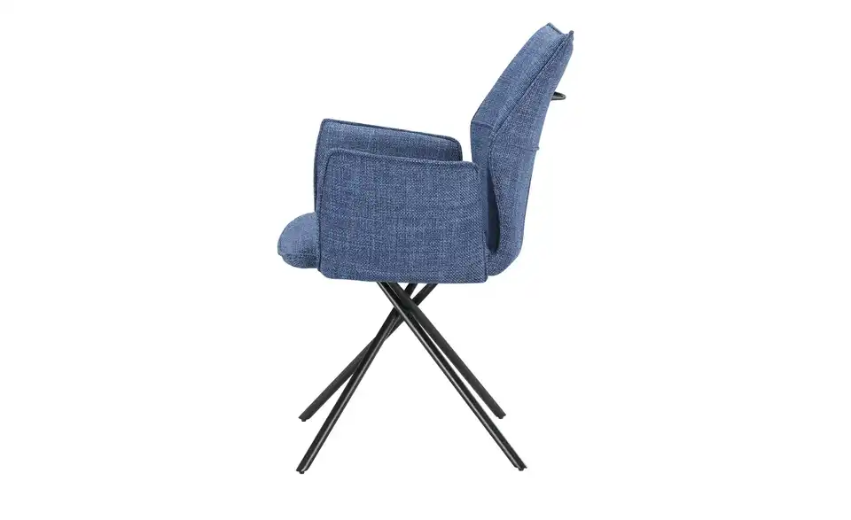 uno Esszimmerstuhl drehbar Gundis BHT 61|90,5|60,5 cm, Webstoff grob