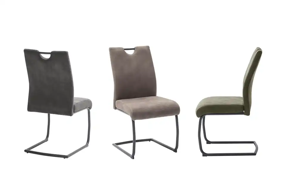 uno Freischwinger mit Griff Saros BHT 49|98|63 cm, Mikrofaser