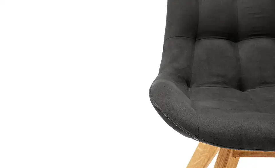 Woodford Esszimmerstuhl mit erhöhter Sitzkante Bennet BHT 56|84|63 cm, Mikrofaser