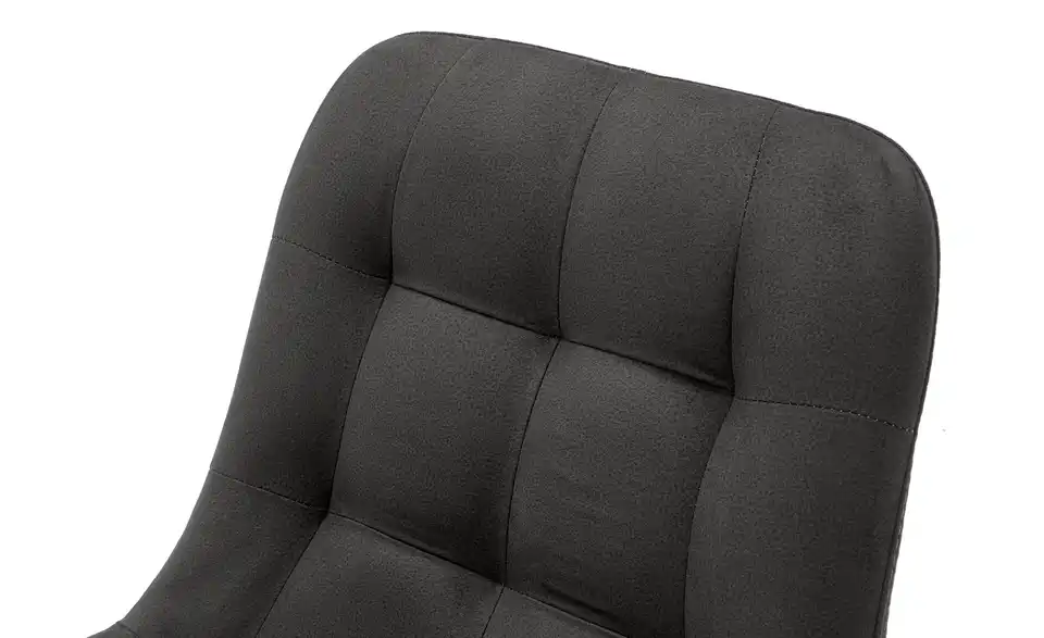 Woodford Esszimmerstuhl mit erhöhter Sitzkante Bennet BHT 56|84|63 cm, Mikrofaser