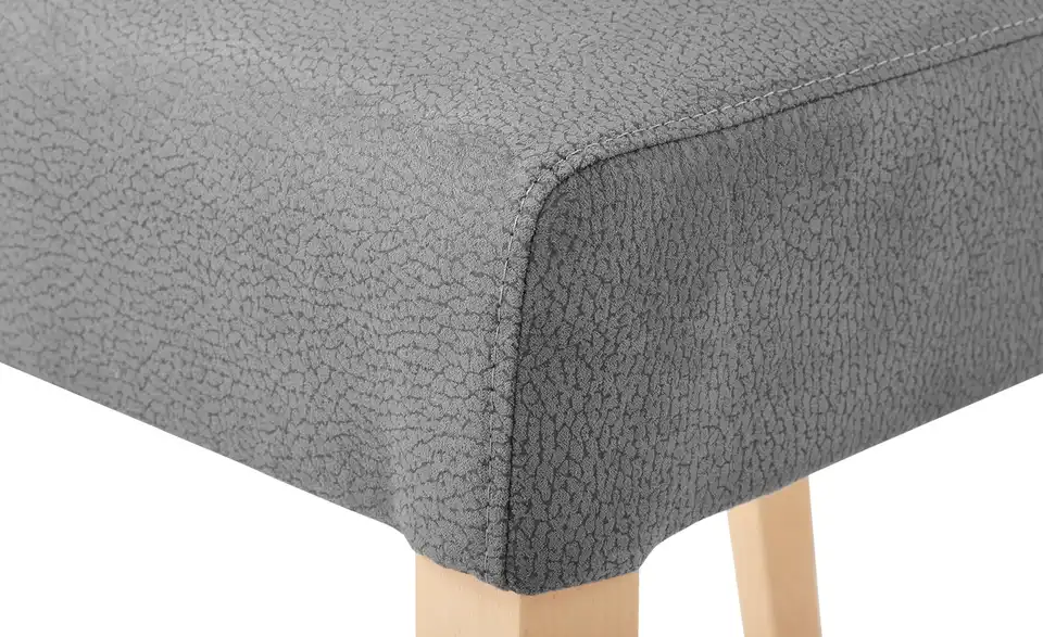 Woodford Esszimmerstuhl Gabi 4 BHT 47|100|59 cm, Mikrofaser