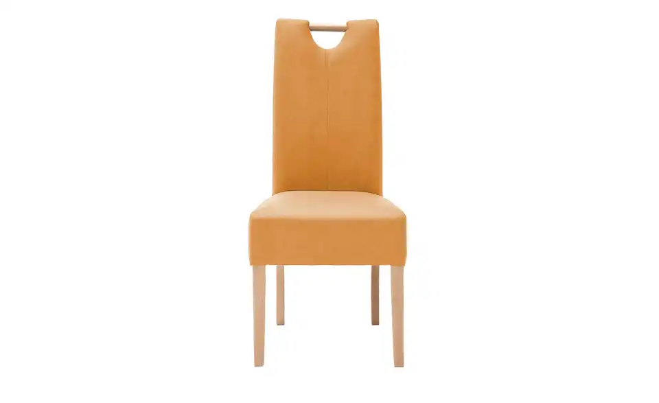 Woodford 2er Set Esszimmerstuhl mit Griff Mable BHT 47|99|59 cm, Mikrofaser