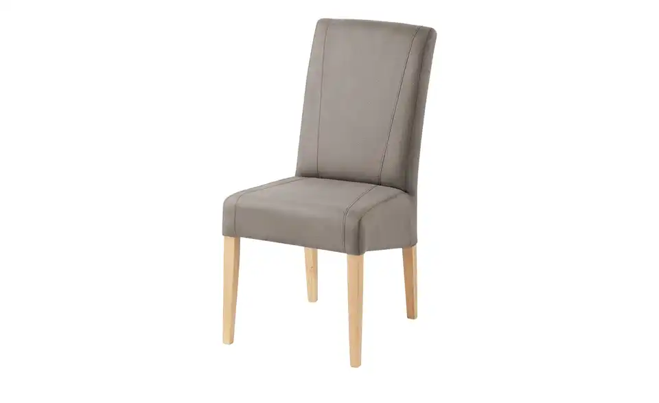 Woodford Polsterstuhl mit Massivholzgestell Silke BHT 49|98|62 cm, Mikrofaser