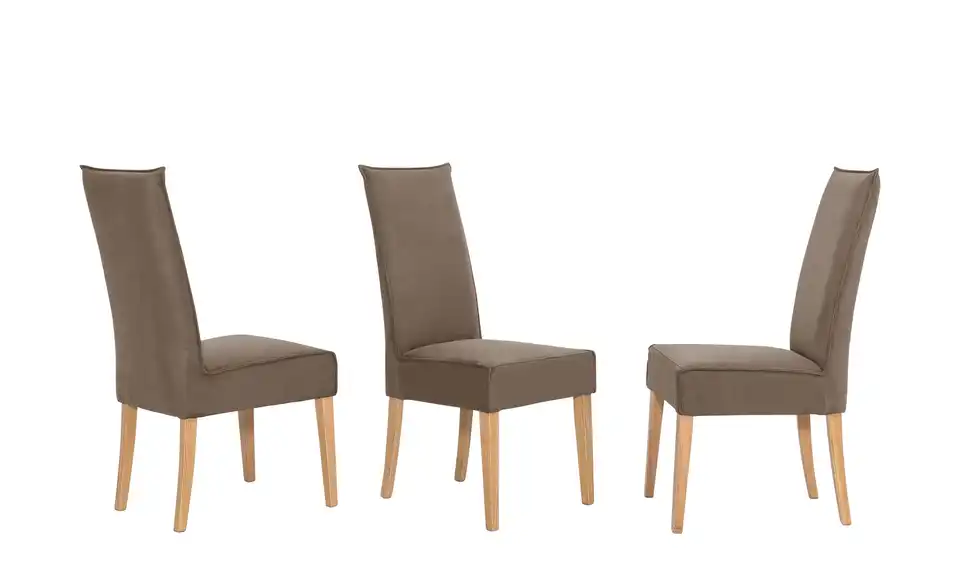 Woodford Esszimmerstuhl mit Keder Gerda BHT 47|102|61 cm, Mikrofaser