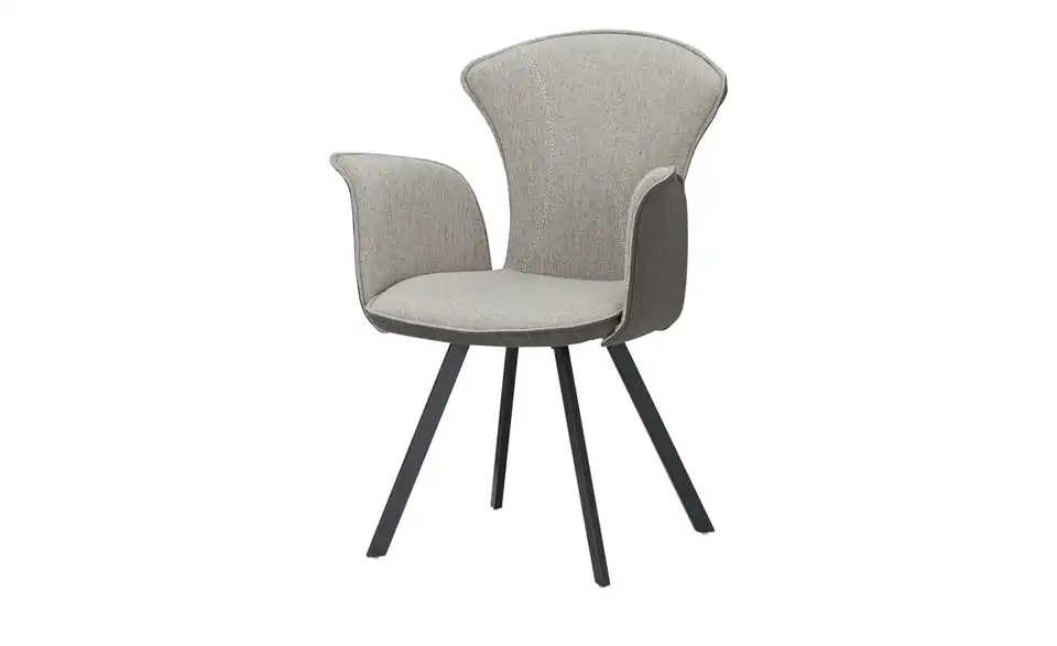 uno Esszimmerstuhl im Kombi-Bezug Griffin BHT 62|85,5|59,5 cm, Webstoff fein