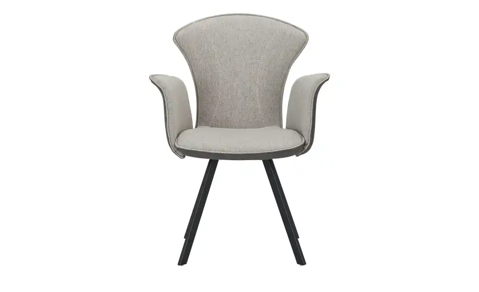 uno Esszimmerstuhl im Kombi-Bezug Griffin BHT 62|85,5|59,5 cm, Webstoff fein