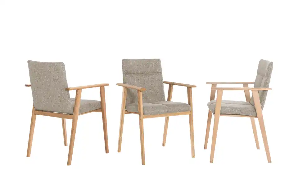 Woodford Polsterstuhl Inga BHT 56|87|57 cm, Webstoff