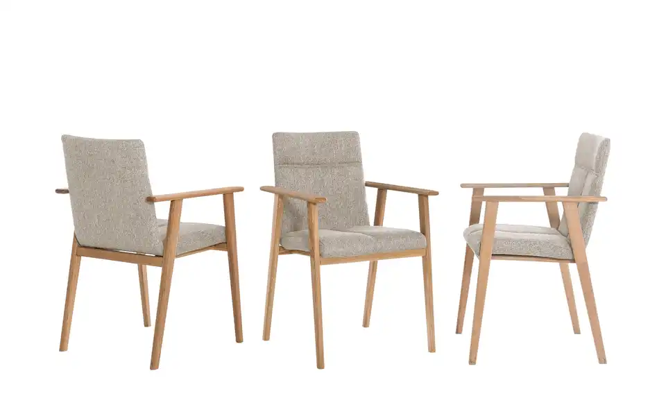 Woodford Polsterstuhl Inga BHT 56|87|57 cm, Webstoff