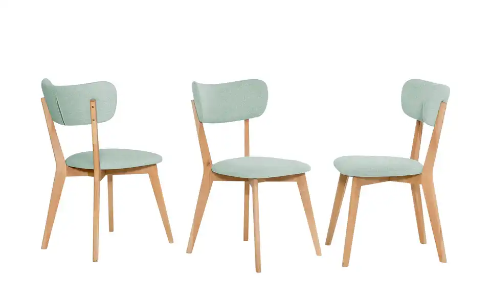 Woodford Polsterstuhl Noci BHT 49|86|57 cm, Flachgewebe