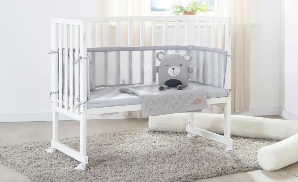 Roba Stuben- u0026 Beistellbett Style BHL 49,5|80,5|90 cm Roba Stuben- u0026 Beistellbett Style BHL 49,5|80,5|90 cm