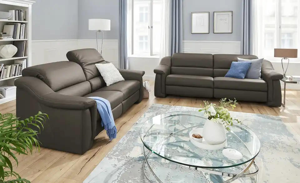 himolla Ledersofa 1501 BHT 202|84|106 cm, Leder