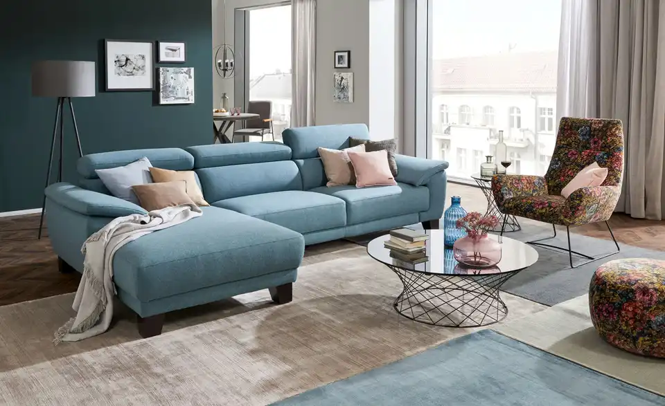 Max Schelling Sessel Blumenmuster Master BHT 82|102|81 cm, Velours