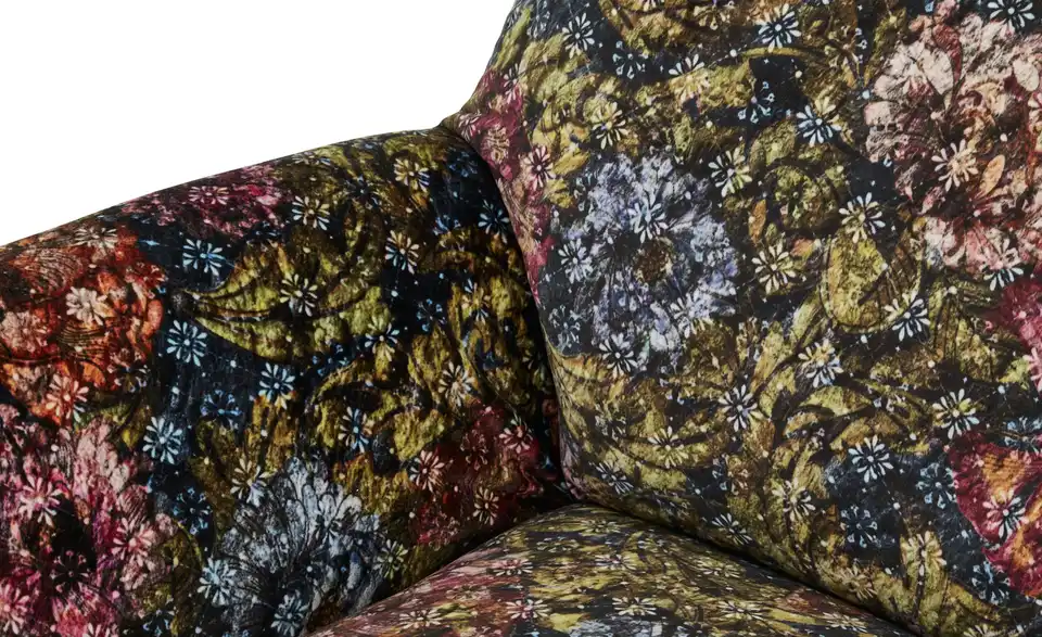 Max Schelling Sessel Blumenmuster Master BHT 82|102|81 cm, Velours