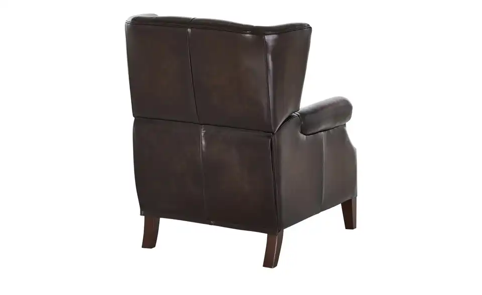 uno Relaxsessel aus Echtleder Chesterfield BHT 82|103|95 cm, Leder