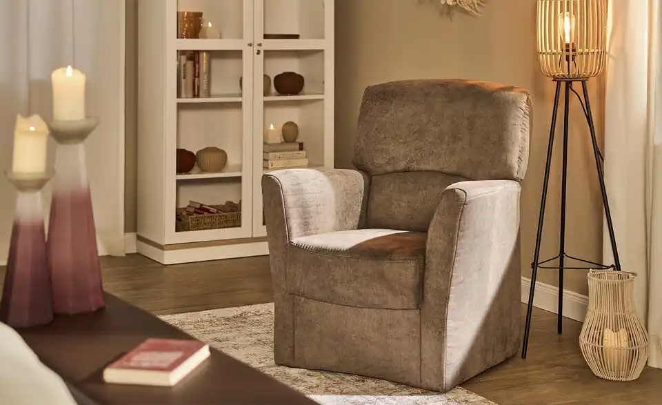 Polstermöbel Oelsa Sessel Toga BHT 75|92|80 cm, Mikrofaser