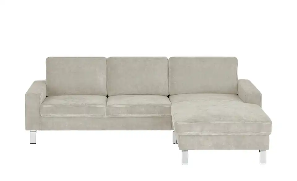 Ecksofa Coline H 86 cm, Flachgewebe